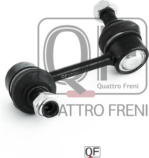 Quattro Freni QF17D00033 - Тяга / стійка, стабілізатор autocars.com.ua