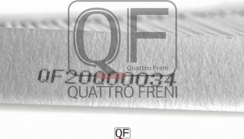 Quattro Freni QF20Q00034 - Фільтр, повітря у внутрішній простір autocars.com.ua