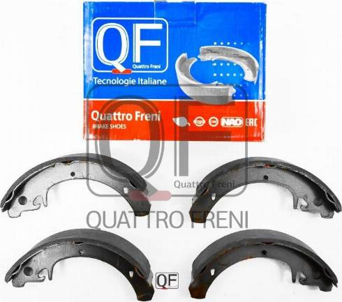Quattro Freni QF21F20202 - Комплект тормозных колодок, барабанные autodnr.net