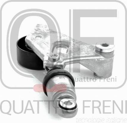 Quattro Freni QF31P00022 - Натягувач ременя, клинові зуб. autocars.com.ua