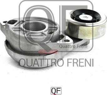 Quattro Freni QF31P00037 - Натягувач ременя, клинові зуб. autocars.com.ua