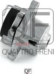 Quattro Freni QF31P00074 - Натягувач ременя, клинові зуб. autocars.com.ua