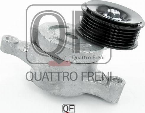 Quattro Freni QF31P00077 - Натягувач ременя, клинові зуб. autocars.com.ua