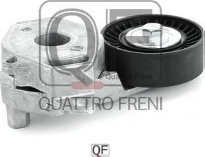 Quattro Freni QF31P00083 - Натягувач ременя, клинові зуб. autocars.com.ua