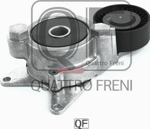 Quattro Freni QF31P00084 - Натягувач ременя, клинові зуб. autocars.com.ua