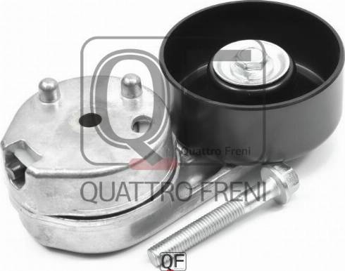Quattro Freni QF31P00102 - Натягувач ременя, клинові зуб. autocars.com.ua