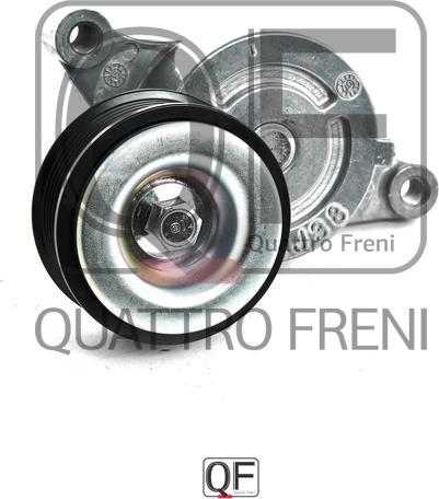 Quattro Freni QF33A00028 - Натягувач ременя, клинові зуб. autocars.com.ua