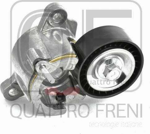 Quattro Freni QF33A00034 - Натягувач ременя, клинові зуб. autocars.com.ua