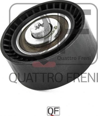 Quattro Freni QF33A00037 - Паразитний / провідний ролик, поліклиновий ремінь autocars.com.ua