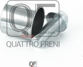 Quattro Freni QF33A00084 - Паразитний / Провідний ролик, зубчастий ремінь autocars.com.ua