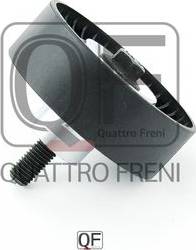 Quattro Freni QF33A00098 - Паразитний / провідний ролик, поліклиновий ремінь autocars.com.ua