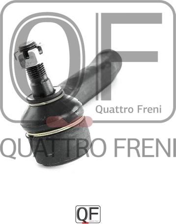 Quattro Freni QF33E00008 - Наконечник рульової тяги, кульовий шарнір autocars.com.ua