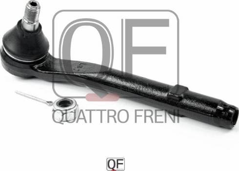 Quattro Freni QF33E00085 - Наконечник рулевой тяги, шарнир autodnr.net