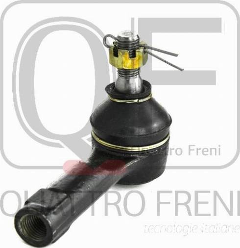 Quattro Freni QF33E00134 - Наконечник рульової тяги, кульовий шарнір autocars.com.ua