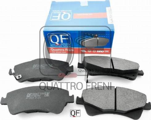 Quattro Freni QF500302 - Гальмівні колодки, дискові гальма autocars.com.ua