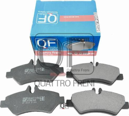 Quattro Freni QF501300 - Колодки тормозные дисковые к-т autodnr.net