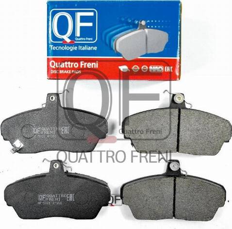 Quattro Freni QF502102 - Тормозные колодки, дисковые, комплект autodnr.net