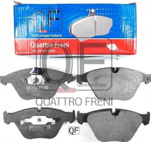 Quattro Freni QF502200 - Тормозные колодки, дисковые, комплект autodnr.net