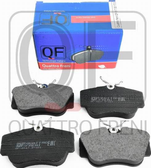 Quattro Freni QF51700170 - Тормозные колодки, дисковые, комплект autodnr.net
