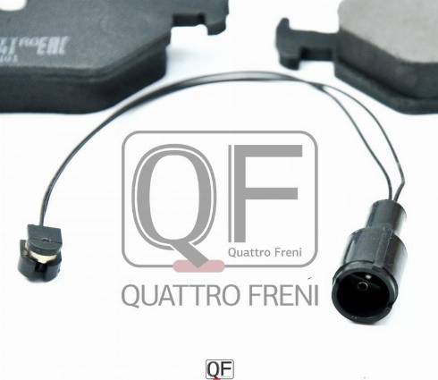 Quattro Freni QF51805 - Тормозные колодки, дисковые, комплект avtokuzovplus.com.ua