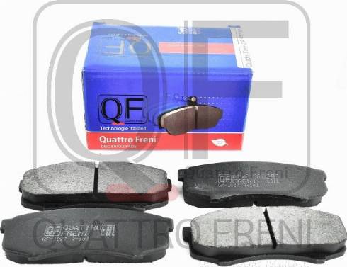 Quattro Freni QF52700 - Колодки тормозные дисковые к-т autodnr.net