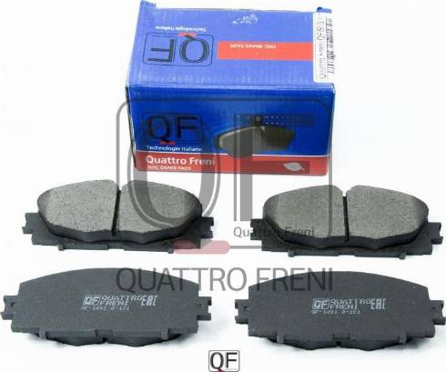 Quattro Freni QF53000150 - Тормозные колодки, дисковые, комплект avtokuzovplus.com.ua