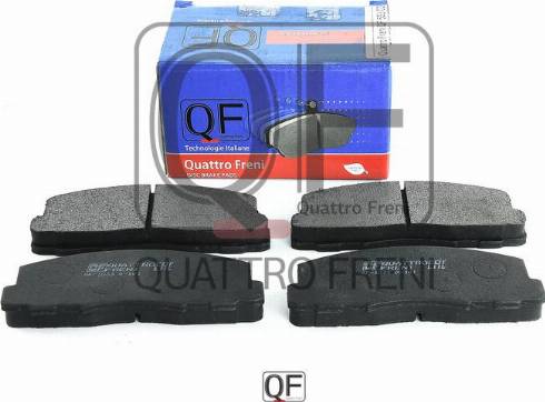 Quattro Freni QF53300 - Тормозные колодки, дисковые, комплект avtokuzovplus.com.ua