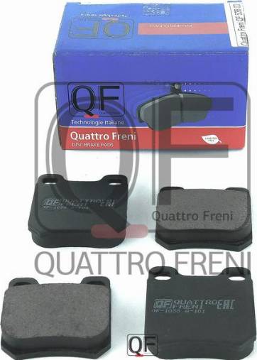 Quattro Freni QF53800 - Гальмівні колодки, дискові гальма autocars.com.ua