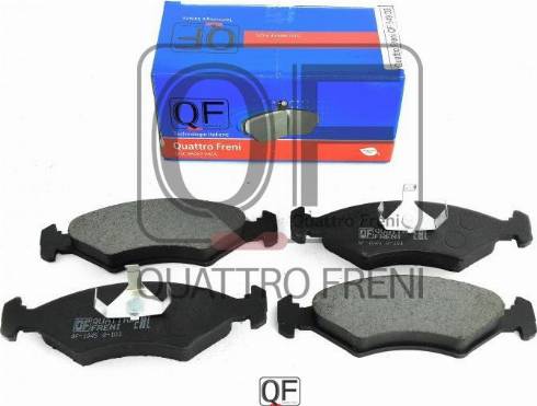 Quattro Freni QF54900 - Тормозные колодки, дисковые, комплект avtokuzovplus.com.ua