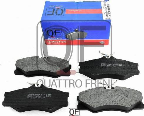 Quattro Freni QF55900 - Гальмівні колодки, дискові гальма autocars.com.ua