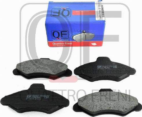 Quattro Freni QF56000 - Тормозные колодки, дисковые, комплект avtokuzovplus.com.ua