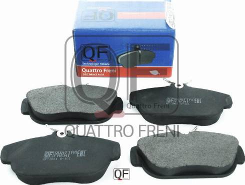 Quattro Freni QF56100 - Тормозные колодки, дисковые, комплект autodnr.net