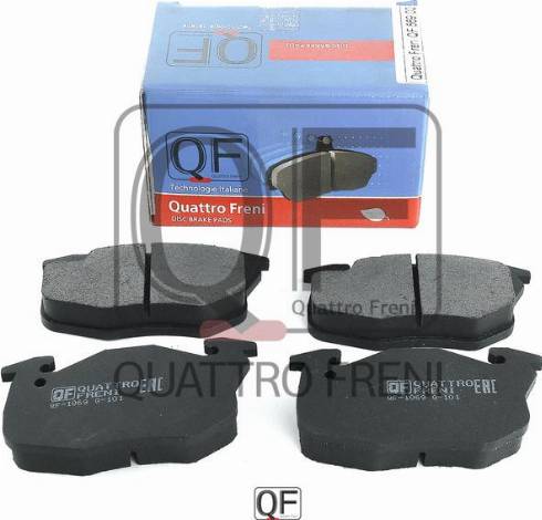 Quattro Freni QF56900 - Гальмівні колодки, дискові гальма autocars.com.ua