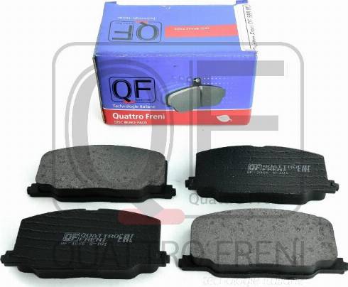 Quattro Freni QF58600 - Тормозные колодки, дисковые, комплект autodnr.net