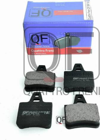 Quattro Freni QF59700 - Гальмівні колодки, дискові гальма autocars.com.ua