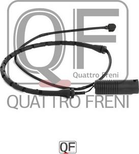 Quattro Freni QF60F00012 - Сигнализатор, износ тормозных колодок autodnr.net