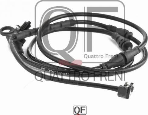 Quattro Freni QF60F00322 - Сигнализатор, износ тормозных колодок avtokuzovplus.com.ua