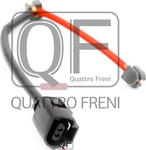 Quattro Freni QF61F00243 - Сигналізатор, знос гальмівних колодок autocars.com.ua