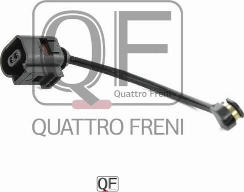 Quattro Freni QF61F00244 - Сигналізатор, знос гальмівних колодок autocars.com.ua