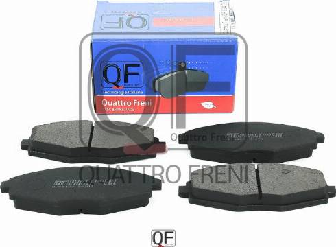 Quattro Freni QF62400 - Тормозные колодки, дисковые, комплект autodnr.net