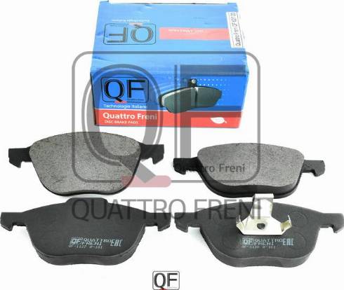 Quattro Freni QF62700 - Колодки тормозные дисковые к-т autodnr.net