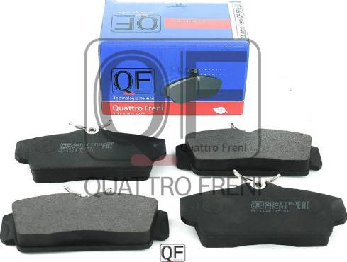Quattro Freni QF62900 - Колодки тормозные дисковые передние к-т autodnr.net