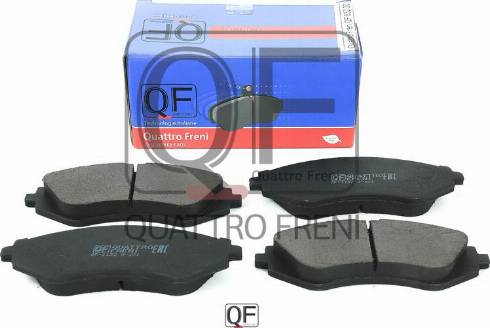 Quattro Freni QF63200 - Тормозные колодки, дисковые, комплект avtokuzovplus.com.ua