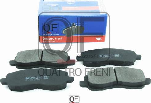 Quattro Freni QF63300 - Колодки тормозные дисковые к-т autodnr.net