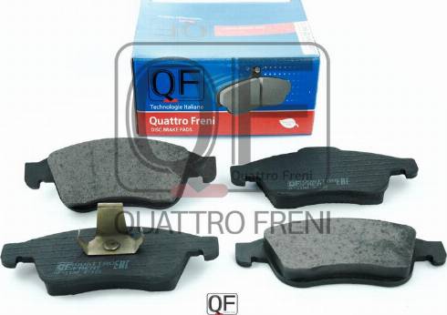 Quattro Freni QF64800 - Тормозные колодки, дисковые, комплект autodnr.net