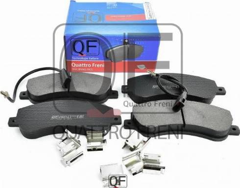 Quattro Freni QF64950 - Тормозные колодки, дисковые, комплект autodnr.net
