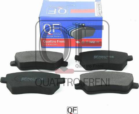Quattro Freni QF66200 - Тормозные колодки, дисковые, комплект avtokuzovplus.com.ua
