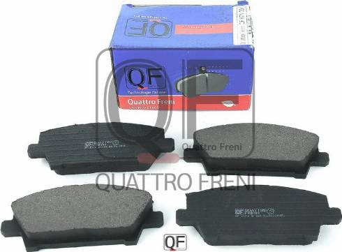 Quattro Freni QF67100 - Тормозные колодки, дисковые, комплект avtokuzovplus.com.ua