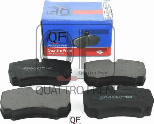 Quattro Freni QF67500 - Тормозные колодки, дисковые, комплект autodnr.net