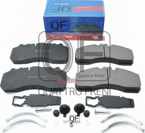 Quattro Freni QF70250 - Тормозные колодки, дисковые, комплект autodnr.net
